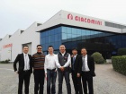 中国区经销商代表亲赴意大利嘉科米尼工厂考察参观